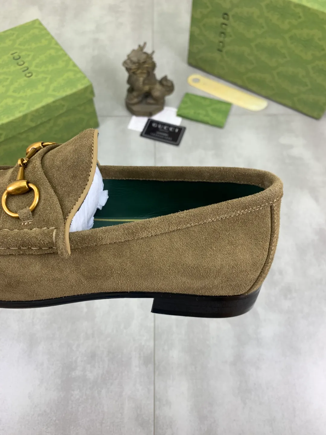 Men's men's shoes 💰P540 [New style] Water dyed cowhide 💰💎💎💎 [Gucci] Gucci high-end men's formal business leather shoes, original order 1:1! Original imported high-end washed calfskin, original metal buckle, imported first-layer cowhide lining for feet, original outsole, men's shoe size: 38-45, multiple colors available